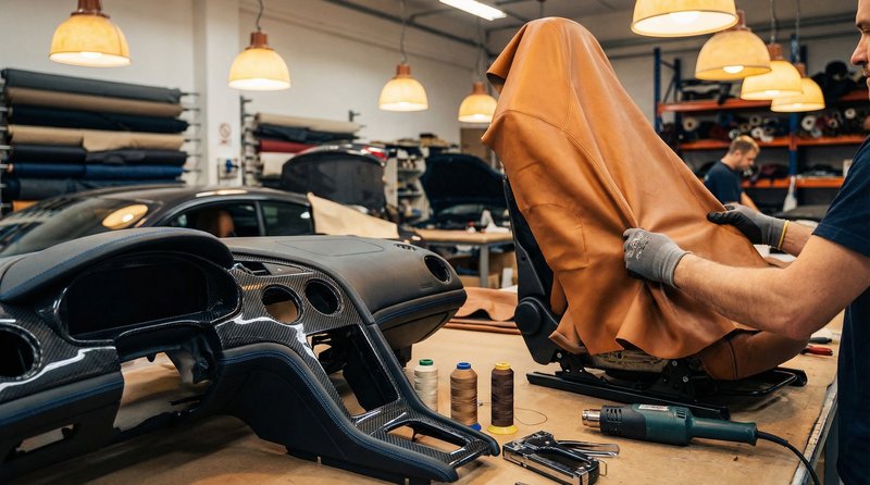 青柠视频改装视频教程：豪华内饰改装